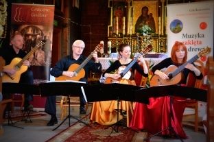 Cracow Guitar Quartet w kociele pw. w. Andrzeja w Graboszycach