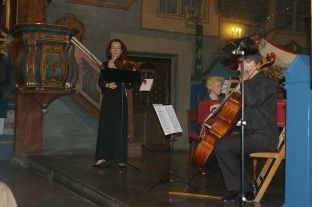 Koncert w kociele pw. w. Bartomieja w Mogile