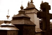 Die Griechisch katholische Pfarrkirche der Obhut Mariens in Woowiec