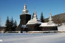 Die ursprnglich griechisch-katholische St. Dimitri Kirche in Czarna
