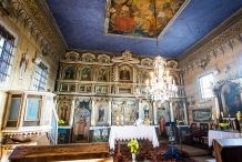 Die Griechisch-Katholische Erzengel Michael-Kirche in Dubne